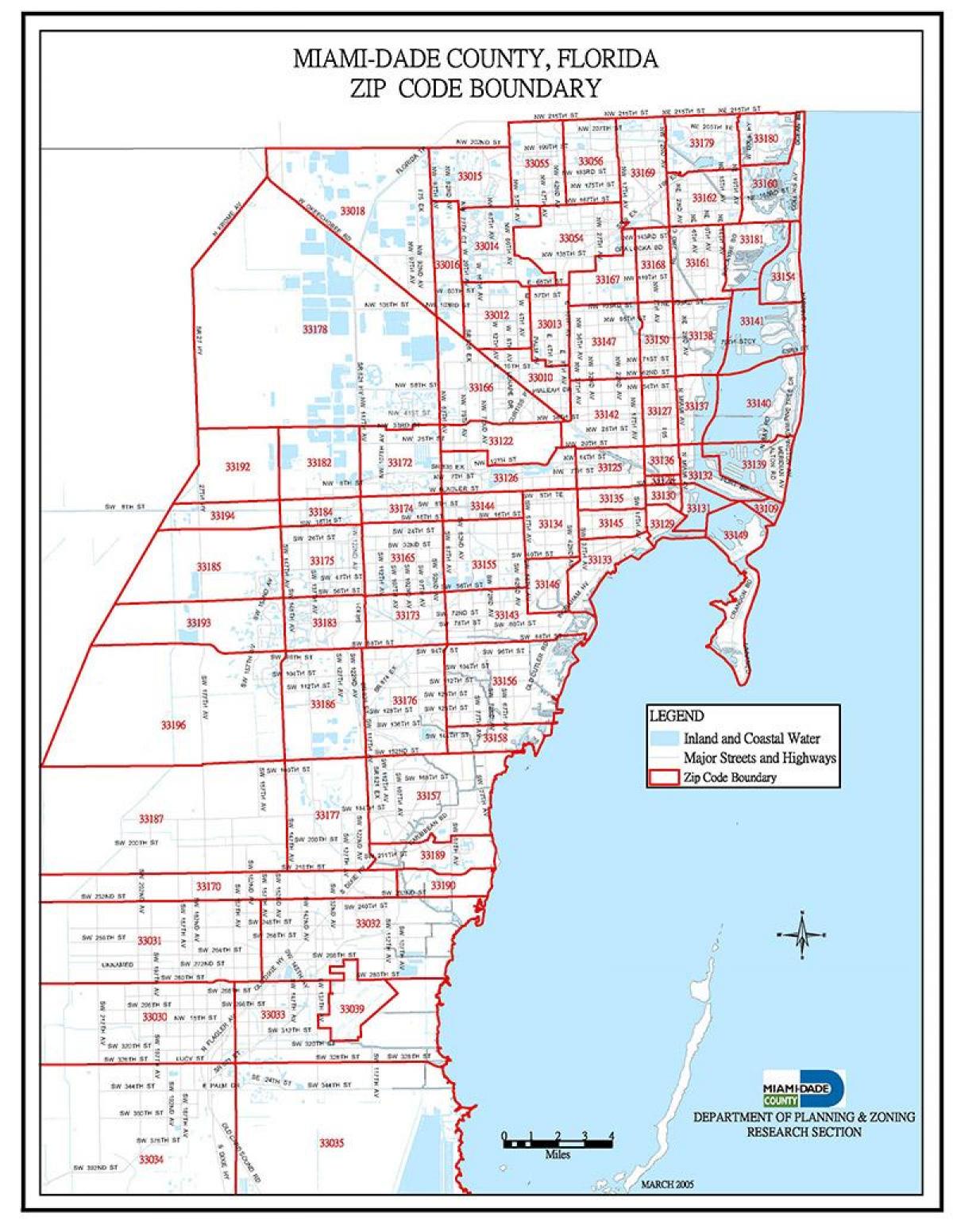 c.a.p. Miami mappa