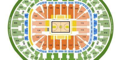 American Airlines Arena mappa